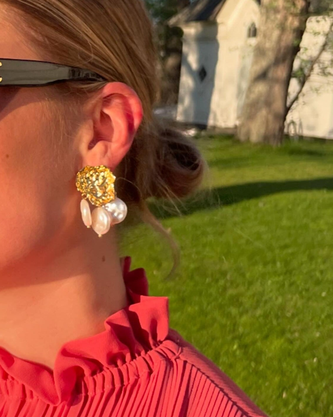 Statement Pearl Örhängen-Stabil Stockholm