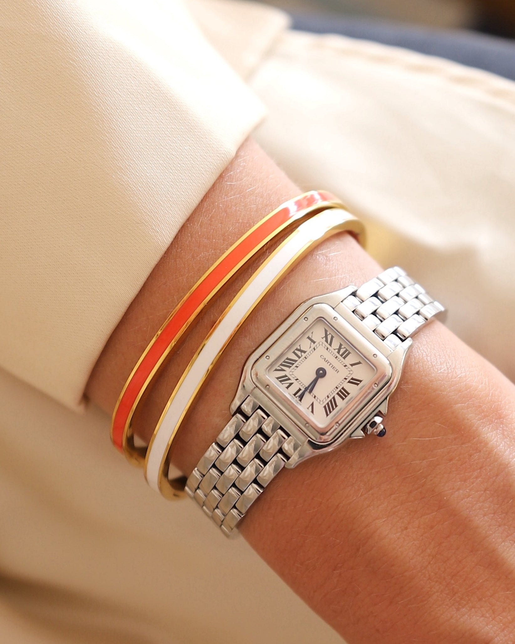 Bangle armband orange