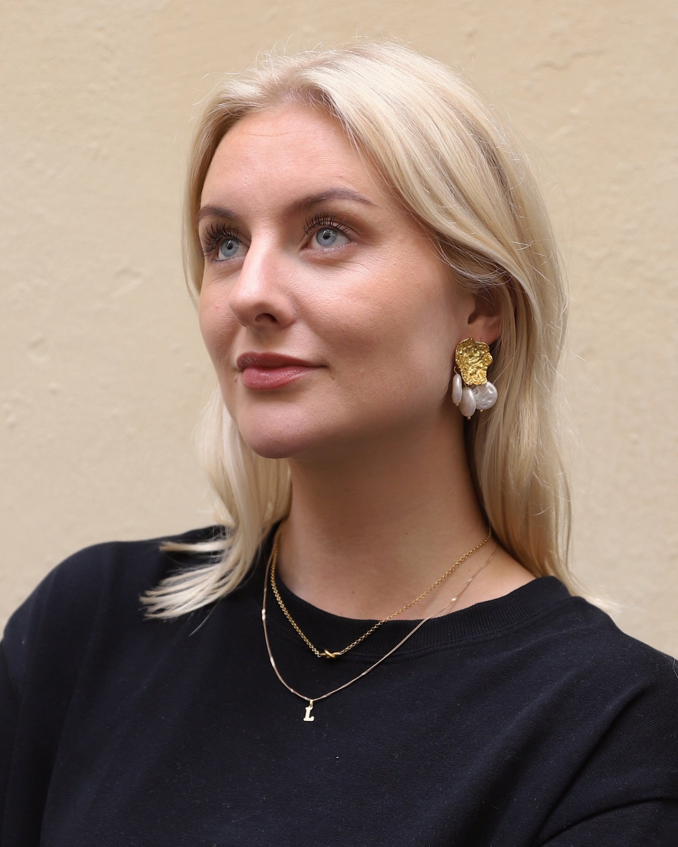 Statement Pearl Örhängen-Stabil Stockholm