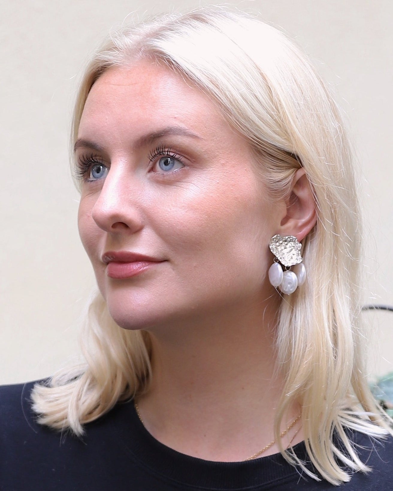 Statement Pearl Örhängen-Stabil Stockholm