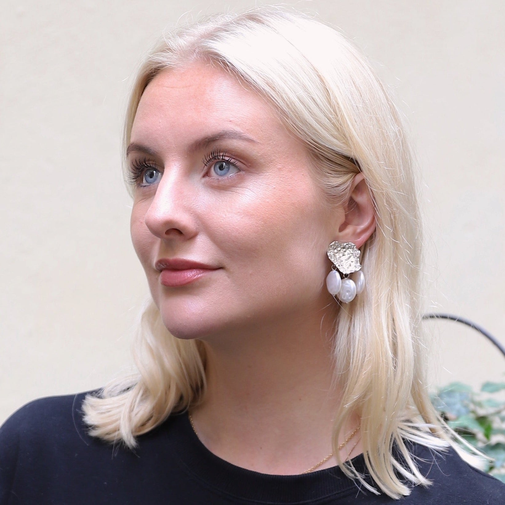 Statement Pearl Örhängen-Stabil Stockholm