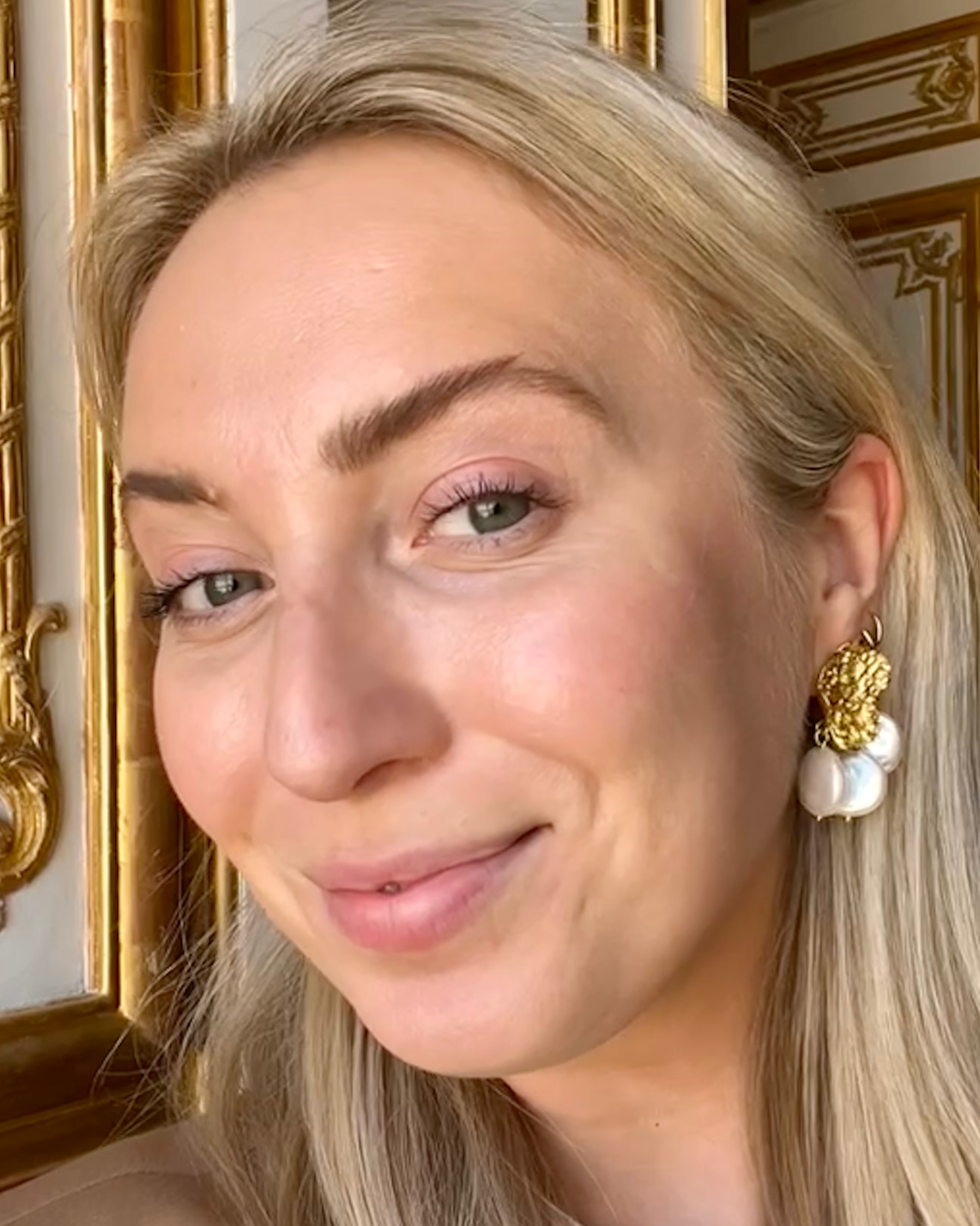 Statement Pearl Örhängen-Stabil Stockholm