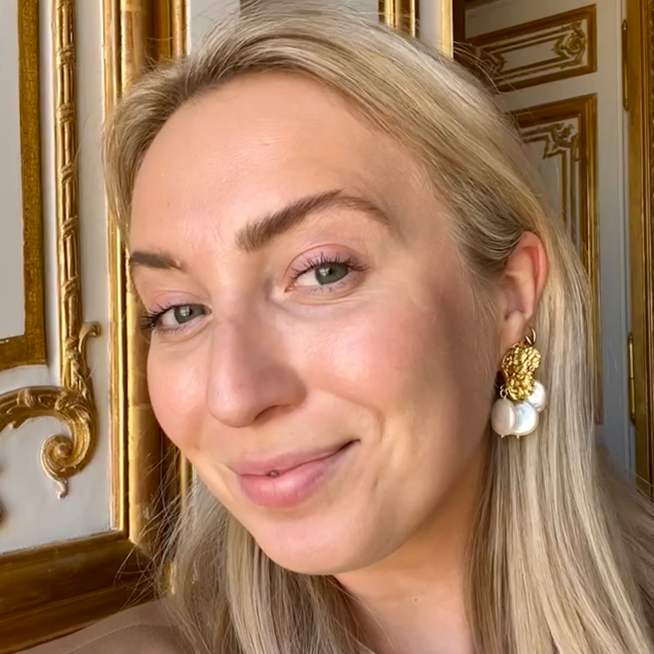 Statement Pearl Örhängen-Stabil Stockholm